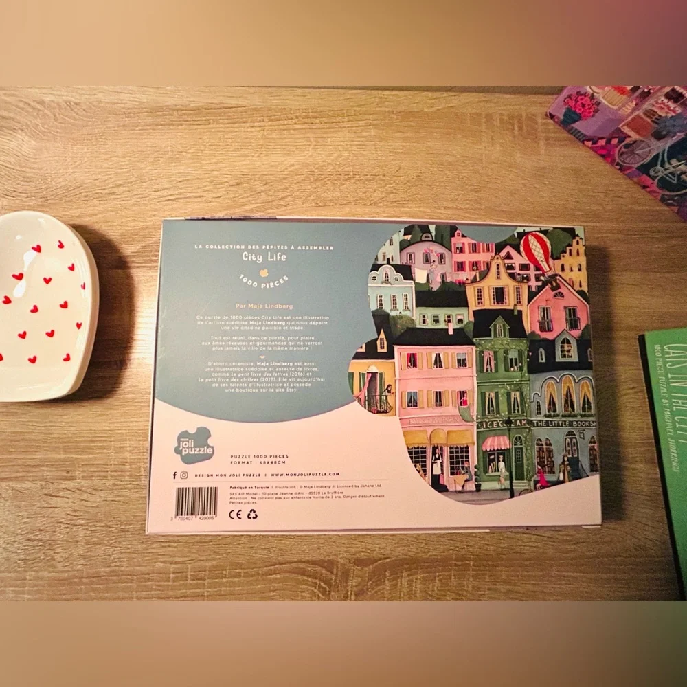 Mon Joli | City Life | 1,000 Piece Jigsaw Puzzle - Picture 4 of 4